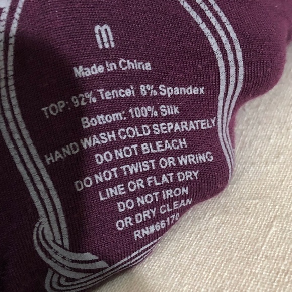 ANTHROPOLOGIE Pinkerton Plum Floral Paisley Chemise M - Picture 8 of 9